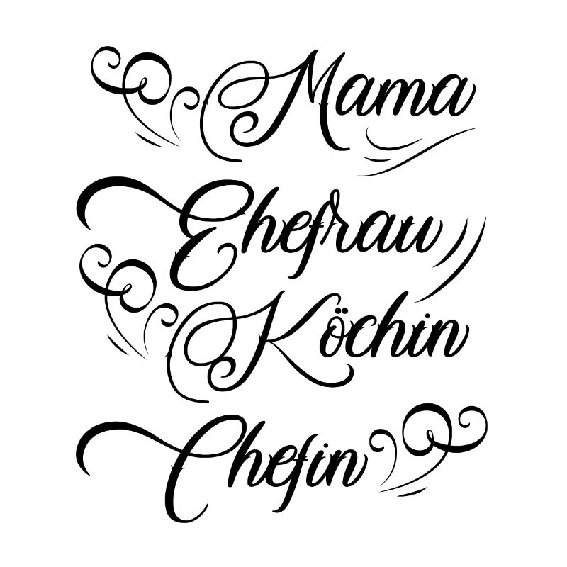 Hurmorvolle Mama Chefin des Hauses