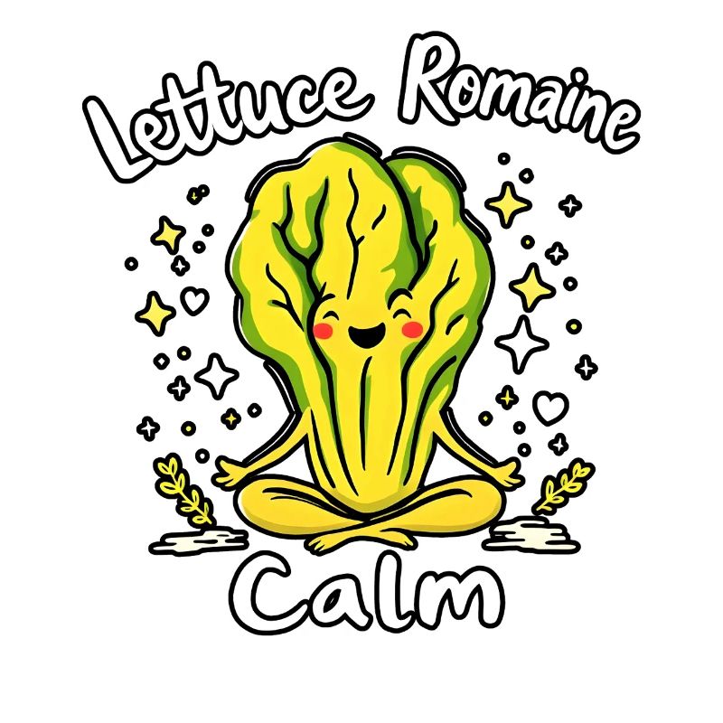 Lettuce Romaine Calm – Funny Salad