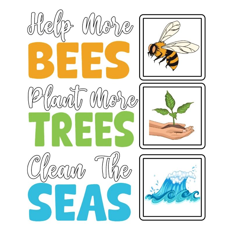 Aidez plus d’abeilles à planter plus d’arbres pour nettoyer les mers