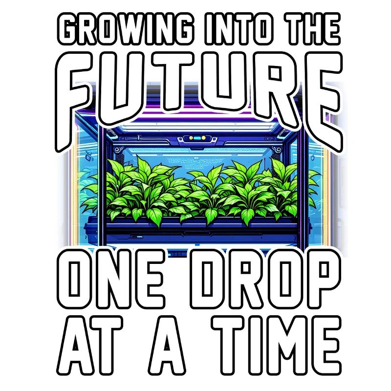 Growing into the future one drop at a time