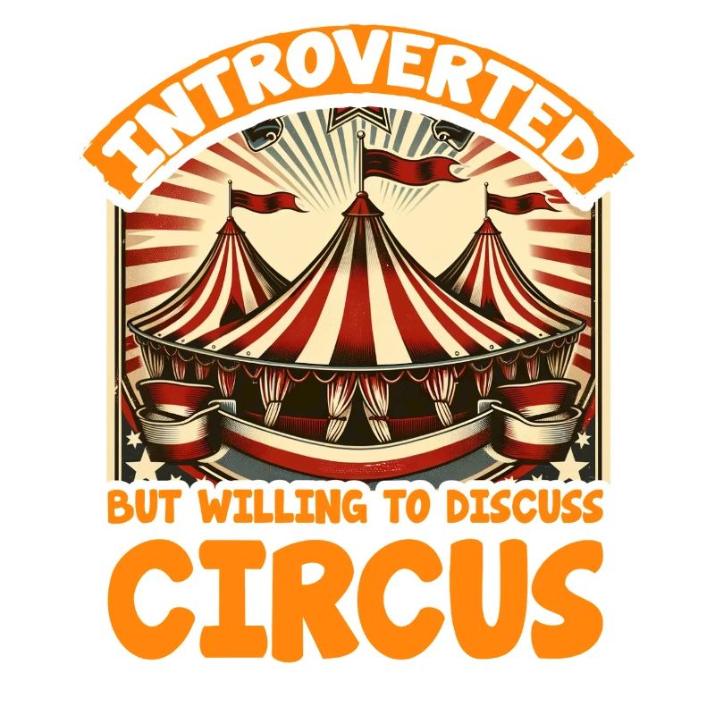 Introverti mais prêt à discuter de cirque