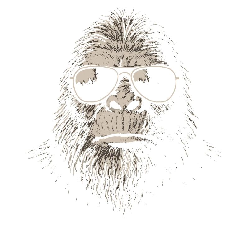 Bigfoot Sasquatch Mythical Creature Lunettes de soleil