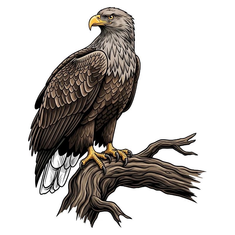 Pygargue à queue blanche Haliaeetus Albicilla