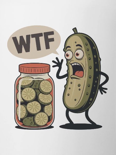Funny Dill Pickle