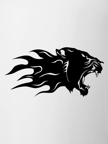black panther flame profile 3