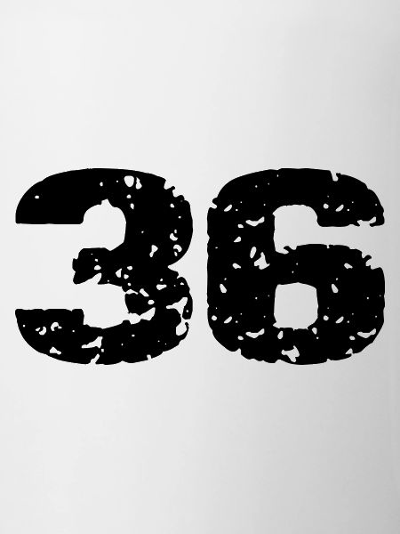 36 Number jersey