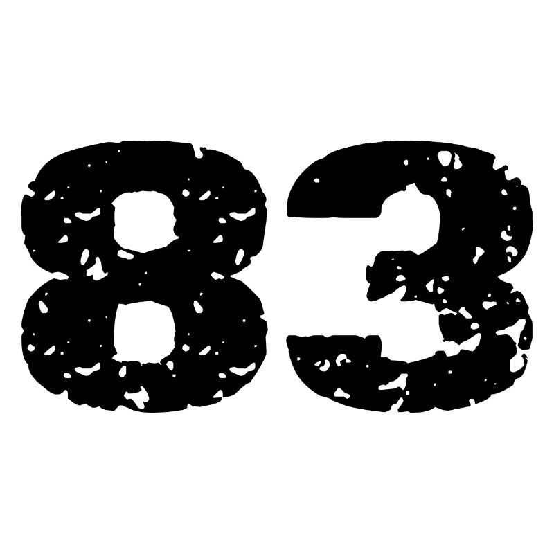 83 Maillot numéro