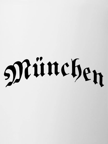München Typografie Fraktur