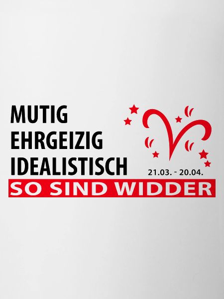 Sternzeichen Widder - Eigenschaften