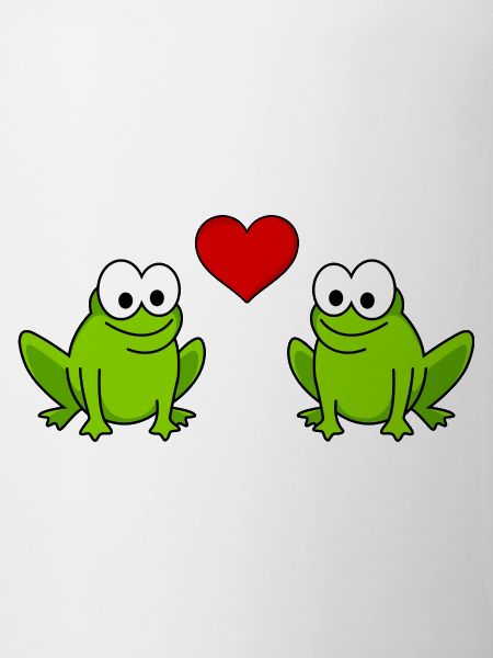 Frog Comic Couple love