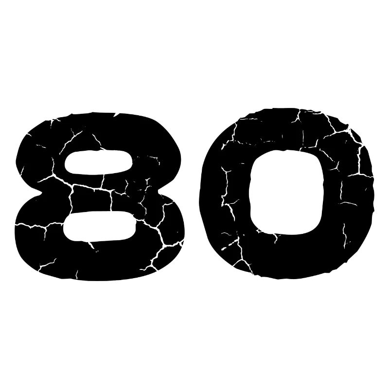 80 number jersey