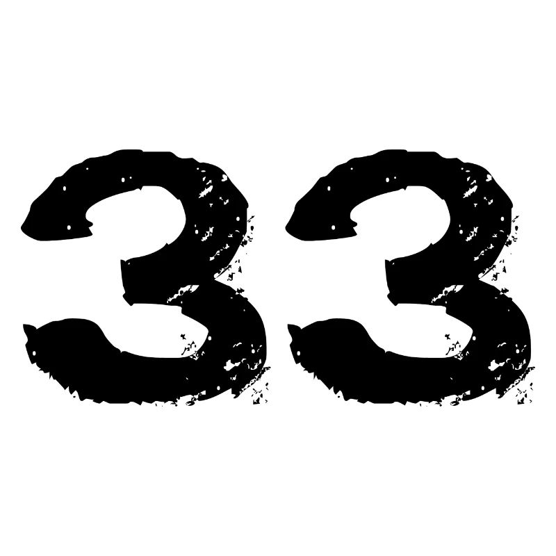 33 Maillot numéro