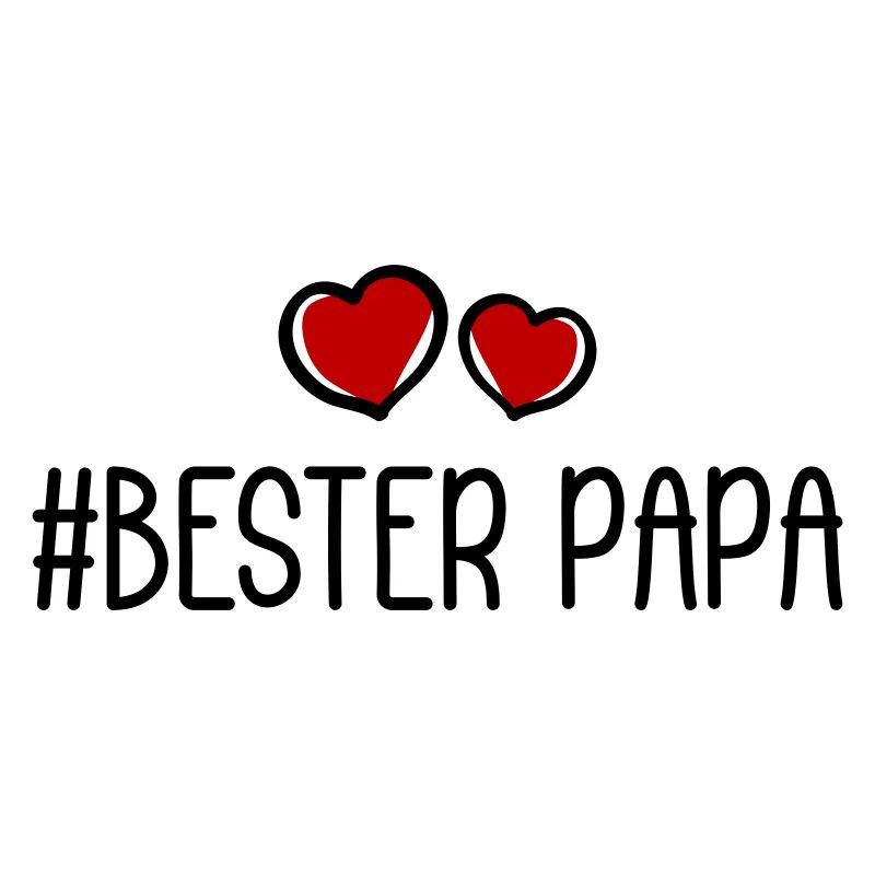 Bester Papa Herzen Liebe