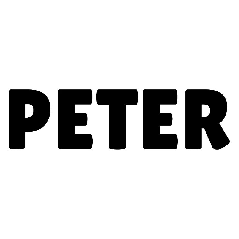 Mug with Name Peter – Personalized Gift