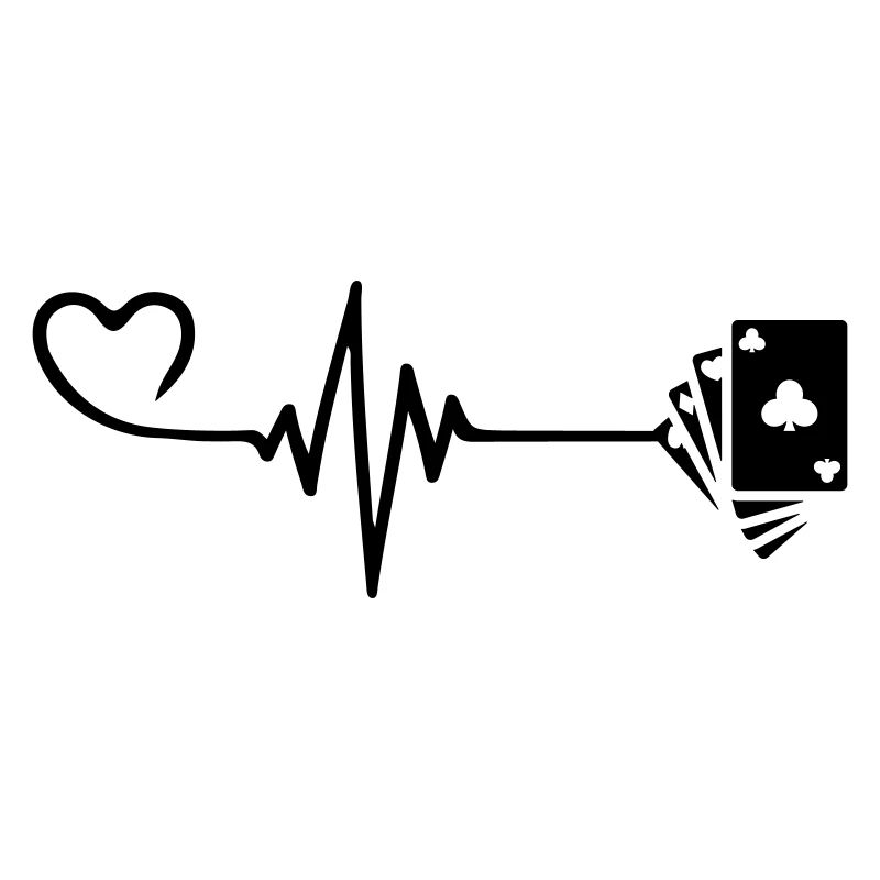 Karten Poker Puls Herz Liebe
