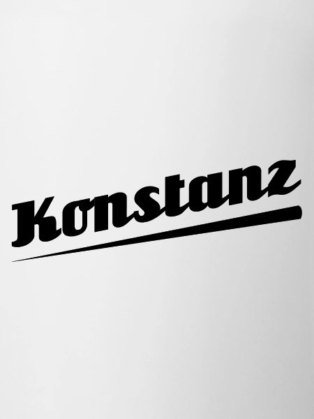 Konstanz - Textdesign mit Stadtnamen