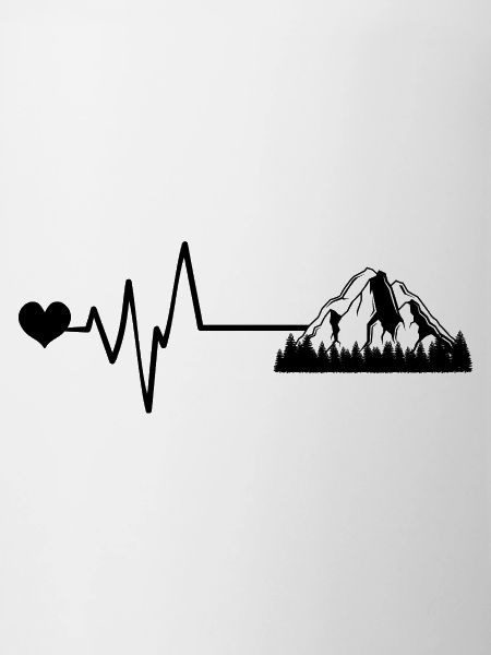 Mountains Pulse Heart