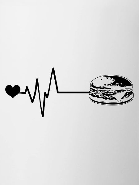 Burger Pulse Heart Love