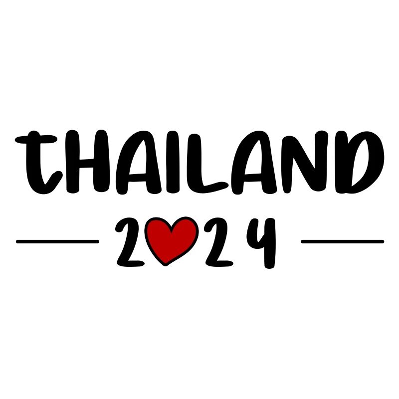 Thailand 2024 Herz Reise
