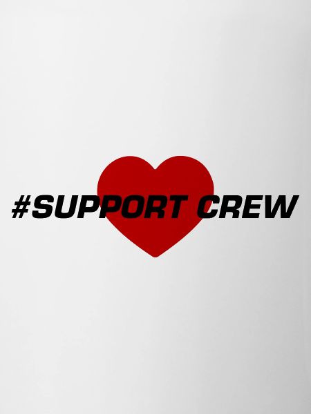 Support Crew Heart Love