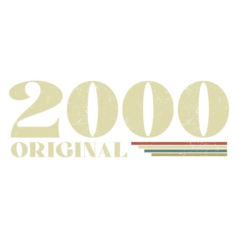 Original 2000 Vintage 2000 anniversaire 2000 rétro