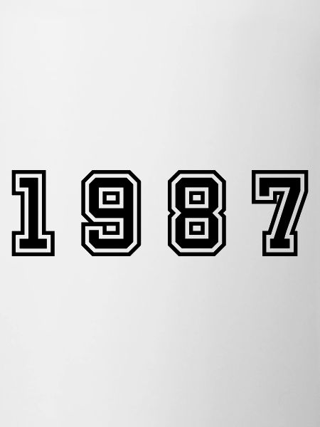 1987 Year Number