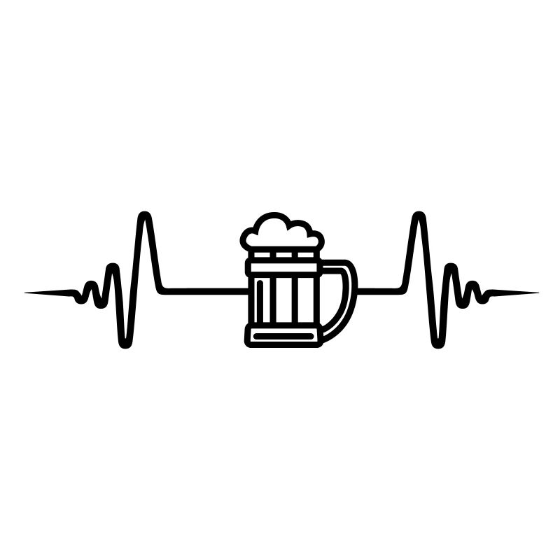 Puls de l’icône de la bière