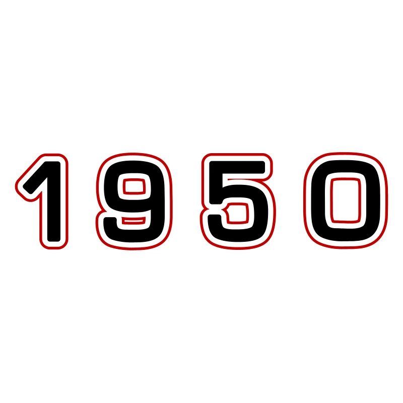 Numéro de l’année 1950