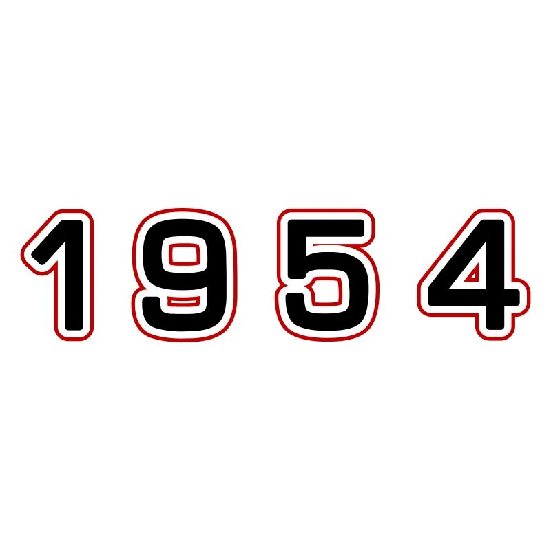 Numéro de l’année 1954