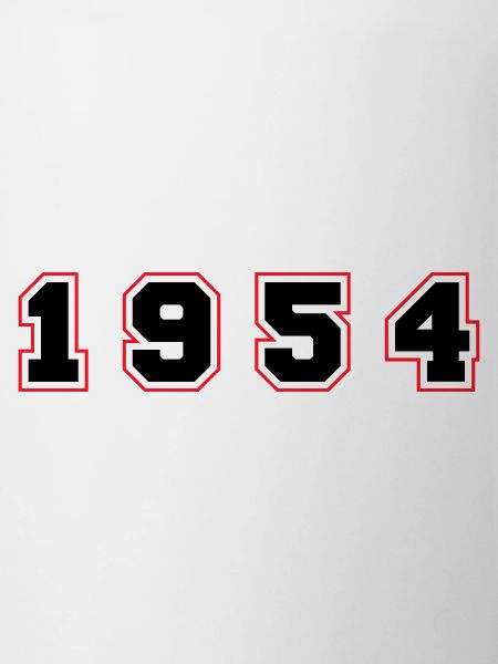1954 Year Number