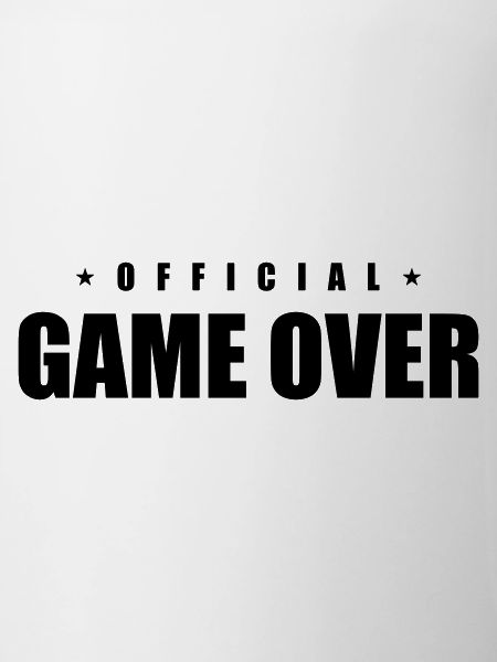 Game Over Slogan
