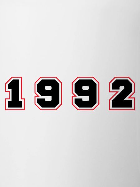 1992 Year Number
