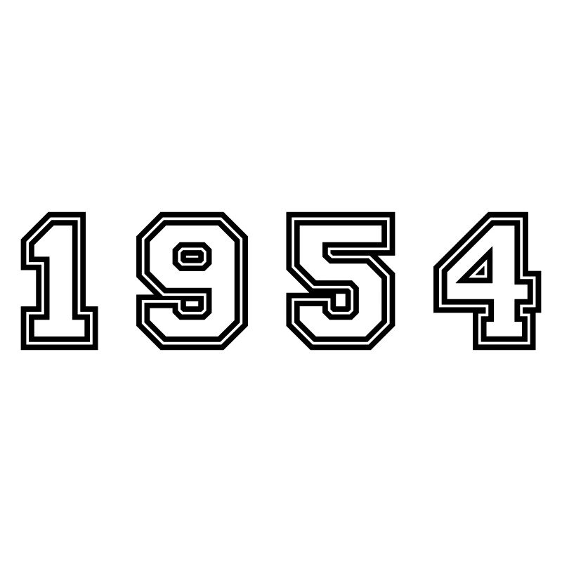 Numéro de l’année 1954