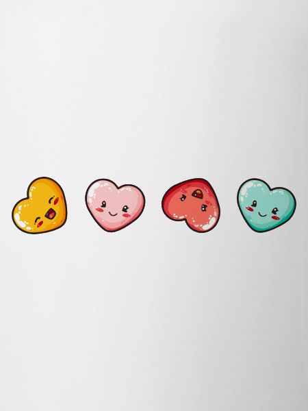 Coeurs Amour Comic Amour