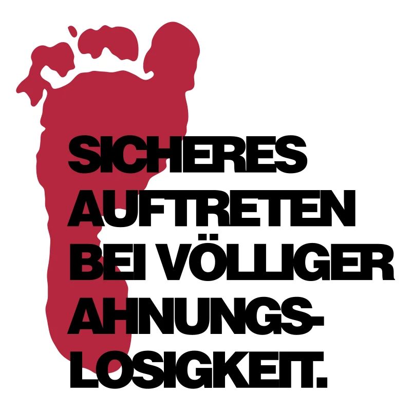sicheres Auftreten