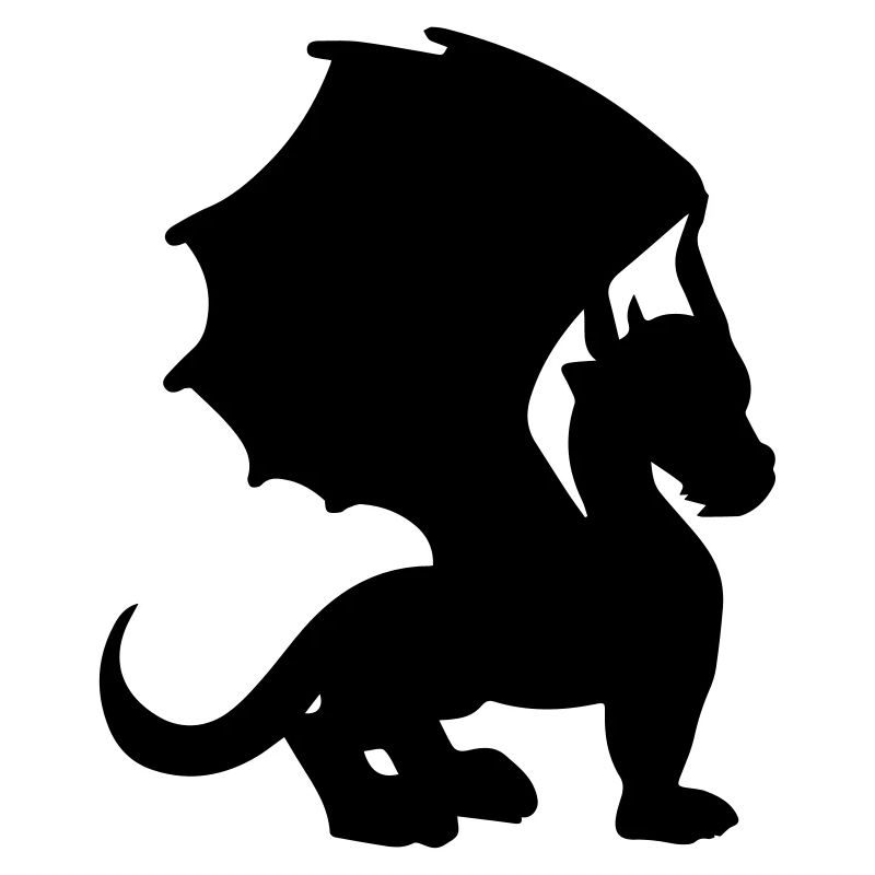 Geflügelter Drache