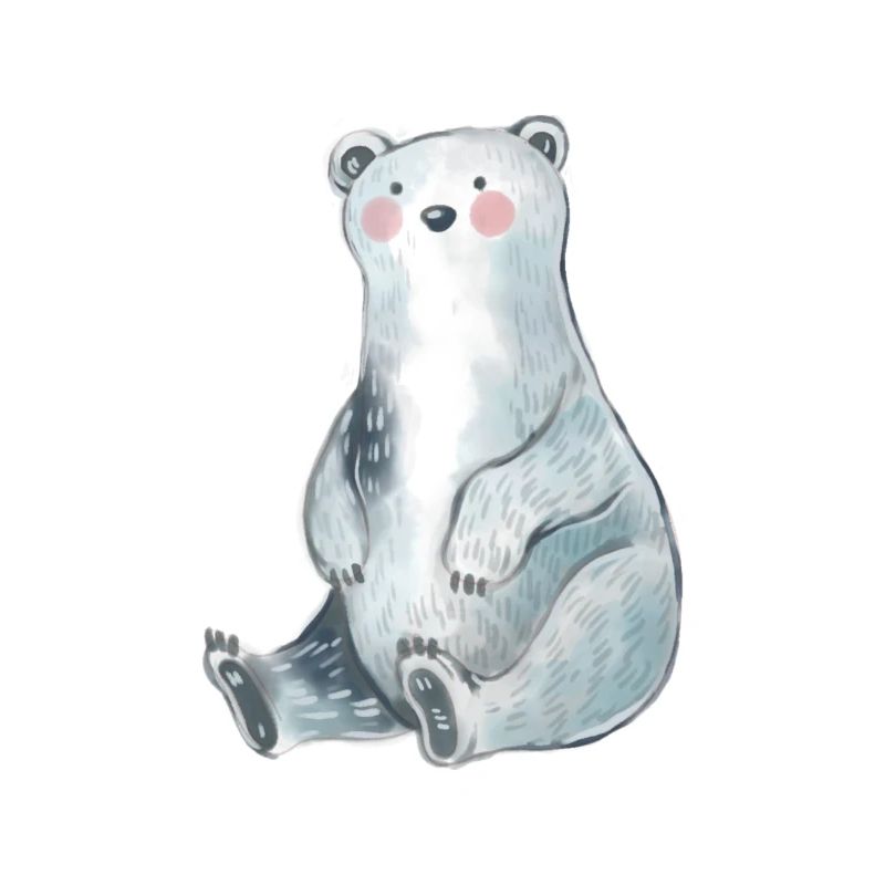 Cute bear design