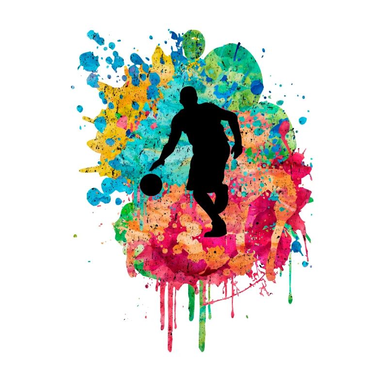 Joueurs de basket-ball - PopArt