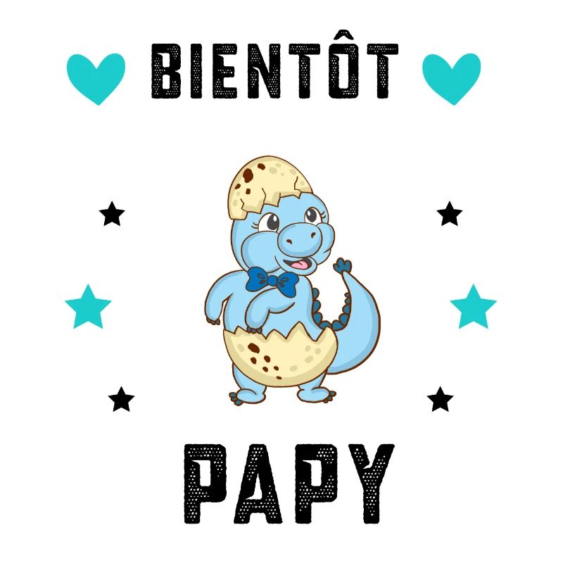 Bientôt papy dinosaure annonce grossesse papy