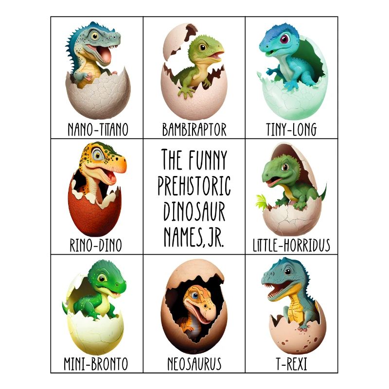 Bébé dinosaure dans l’œuf