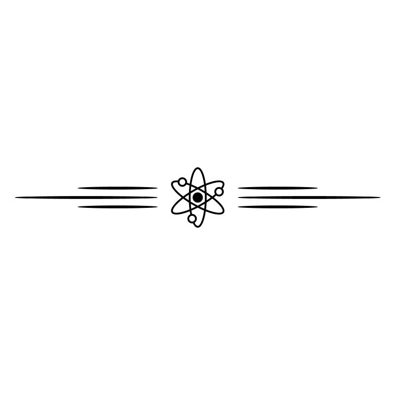 Atom Line Symbol