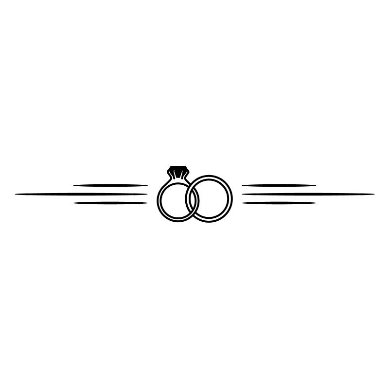 Wedding rings line rings