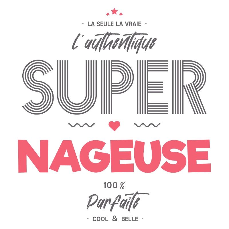 L authentique super nageuse