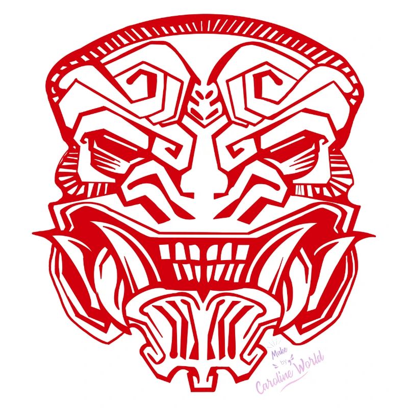 Masque rouge