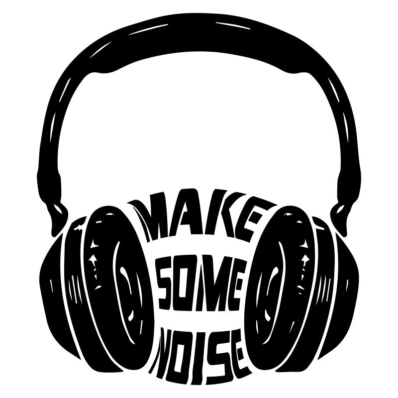 Make Some Noise with Headphones | Color changeable