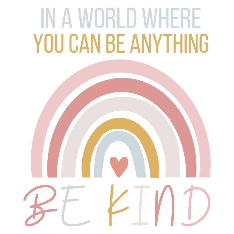 Be kind pastel
