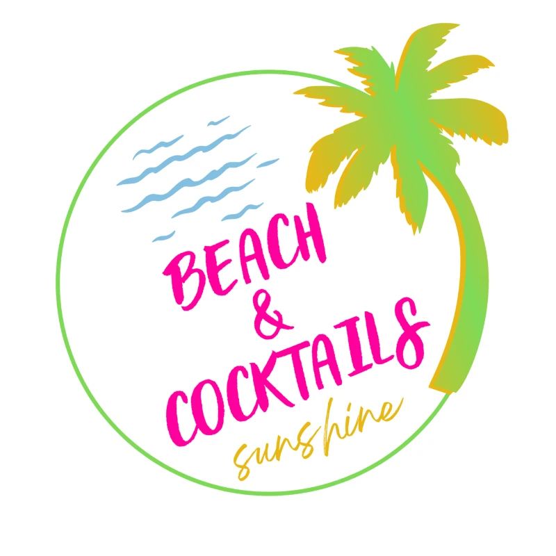 Strand und Cocktail