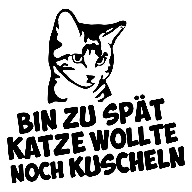 Bin zu spät, Katze wollte noch kuscheln