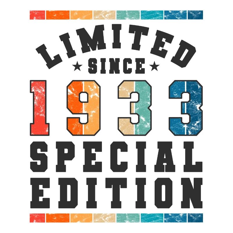 Limited Edition since 1933 Birthday Gift