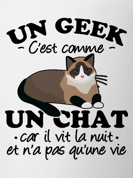 Geek et chat